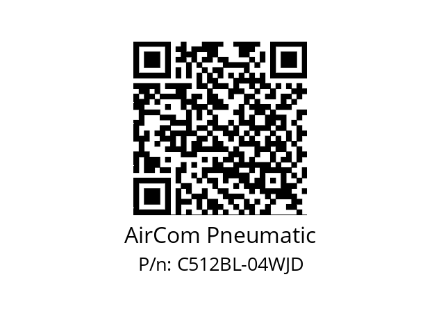   AirCom Pneumatic C512BL-04WJD