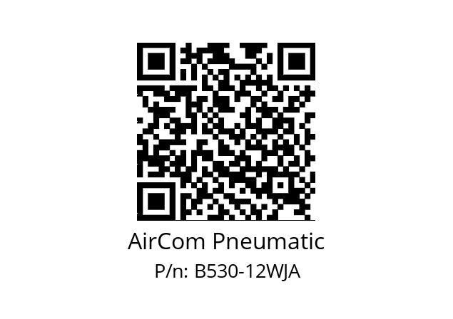   AirCom Pneumatic B530-12WJA