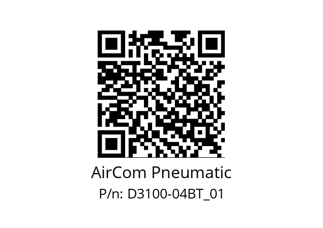   AirCom Pneumatic D3100-04BT_01