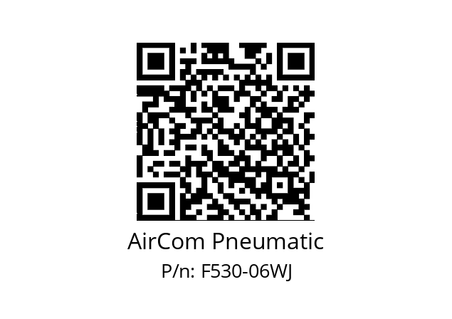   AirCom Pneumatic F530-06WJ