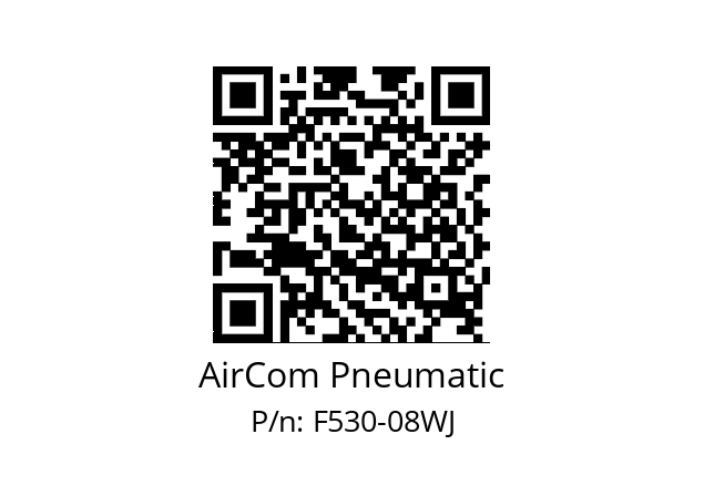   AirCom Pneumatic F530-08WJ