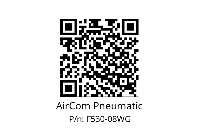   AirCom Pneumatic F530-08WG