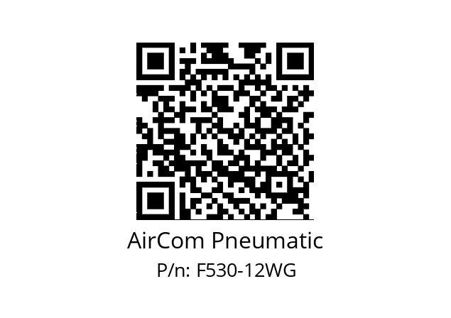   AirCom Pneumatic F530-12WG