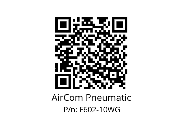   AirCom Pneumatic F602-10WG