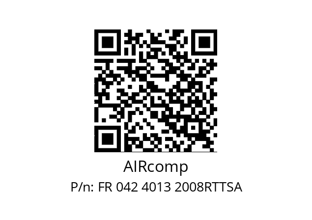   AIRcomp FR 042 4013 2008RTTSA