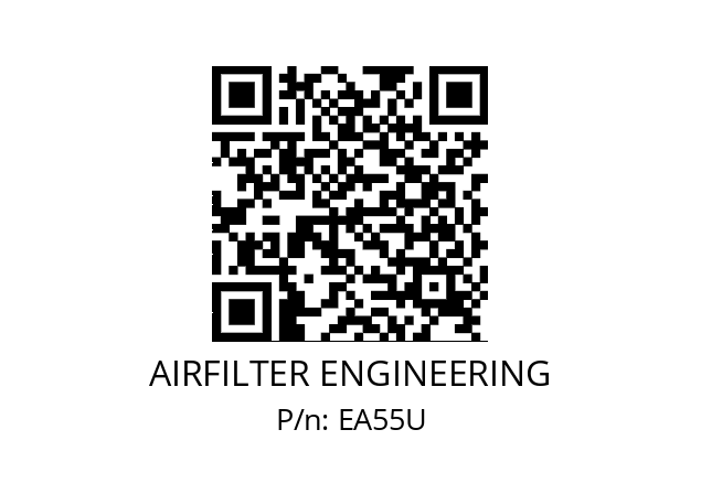   AIRFILTER ENGINEERING EA55U