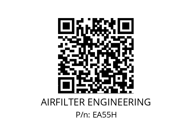   AIRFILTER ENGINEERING EA55H