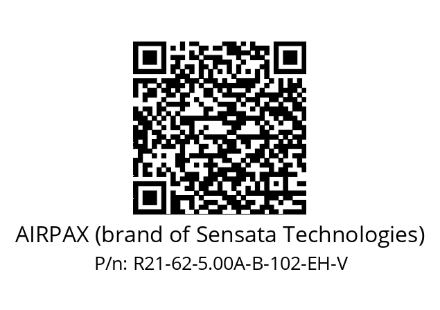   AIRPAX (brand of Sensata Technologies) R21-62-5.00A-B-102-EH-V