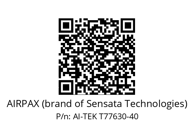   AIRPAX (brand of Sensata Technologies) AI-TEK T77630-40