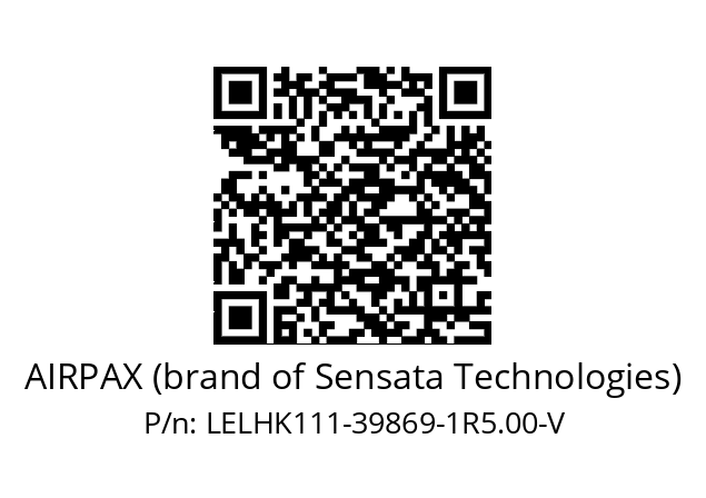   AIRPAX (brand of Sensata Technologies) LELHK111-39869-1R5.00-V