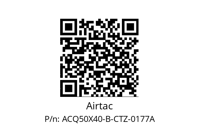   Airtac ACQ50X40-B-CTZ-0177A