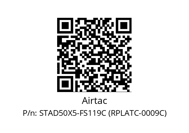   Airtac STAD50X5-FS119C (RPLATC-0009C)