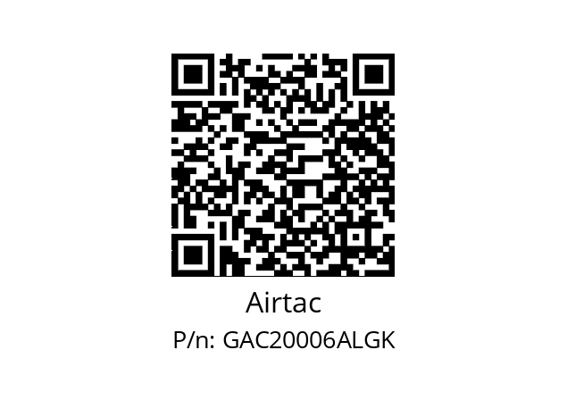 F.R.L GAC20006-A-L-K Airtac GAC20006ALGK