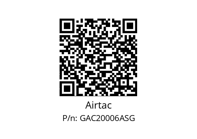  F.R.L GAC20006-A-S Airtac GAC20006ASG