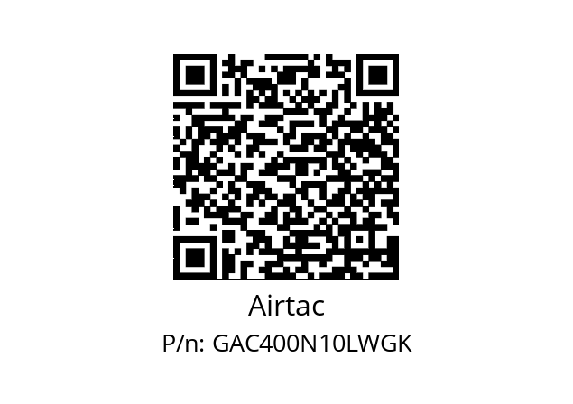  F.R.L GAC400N10-L-K 5μ Airtac GAC400N10LWGK