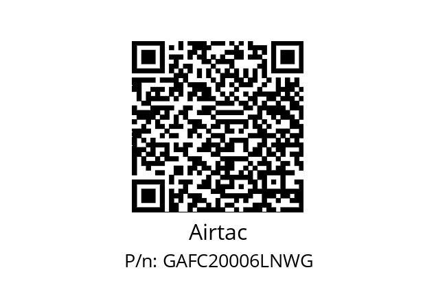  FR.L GAFC20006-L-N 5μ Airtac GAFC20006LNWG