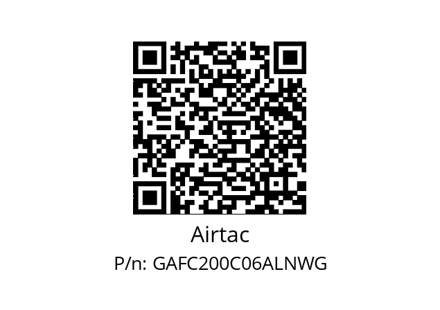  FR.L GAFC200C06-A-L-N 5μ Airtac GAFC200C06ALNWG