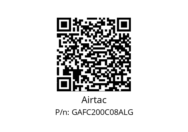  FR.L GAFC200C08-A-L Airtac GAFC200C08ALG