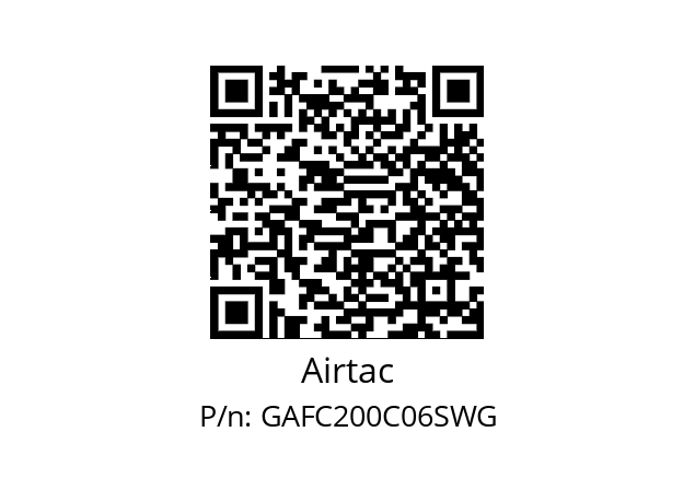  FR.L GAFC200C06-S 5μ Airtac GAFC200C06SWG