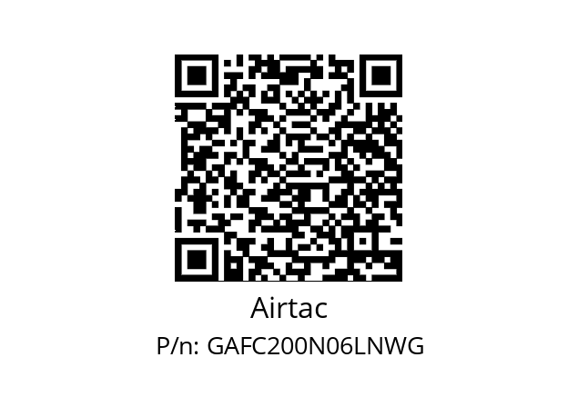  FR.L GAFC200N06-L-N 5μ Airtac GAFC200N06LNWG