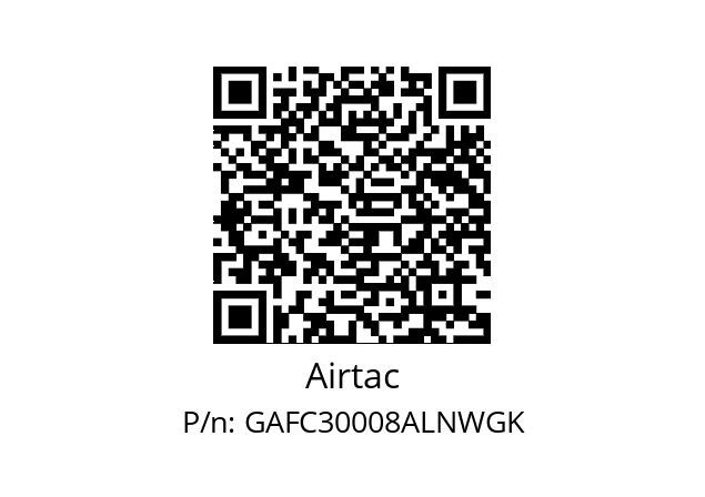  FR.L GAFC30008-A-L-N-K 5μ Airtac GAFC30008ALNWGK