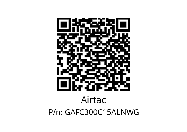  FR.L GAFC300C15-A-L-N 5μ Airtac GAFC300C15ALNWG