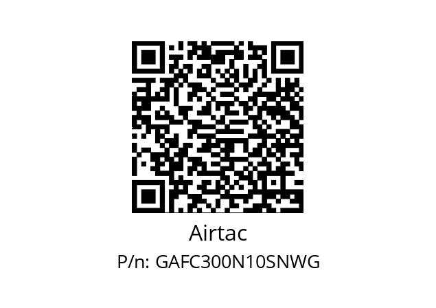  FR.L GAFC300N10-S-N 5μ Airtac GAFC300N10SNWG