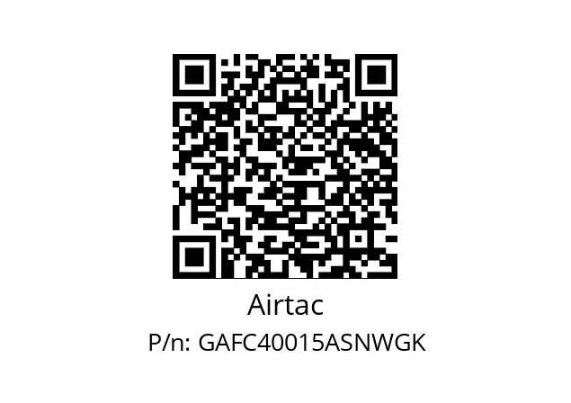  FR.L GAFC40015-A-S-N-K 5μ Airtac GAFC40015ASNWGK