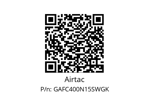  FR.L GAFC400N15-S-K 5μ Airtac GAFC400N15SWGK