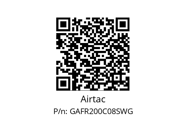  F&R GAFR200C08-S 5μ Airtac GAFR200C08SWG