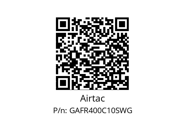  F&R GAFR400C10-S 5μ Airtac GAFR400C10SWG