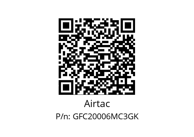  FR.L GFC20006-M-C3-K Airtac GFC20006MC3GK