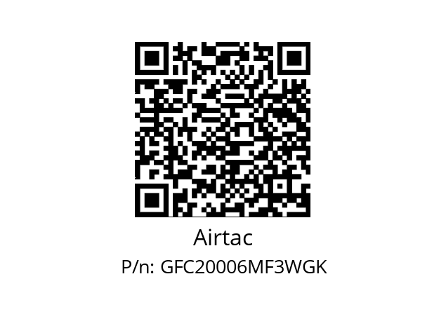  FR.L GFC20006-M-F3-K 5μ Airtac GFC20006MF3WGK