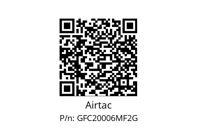  FR.L GFC20006-M-F2 Airtac GFC20006MF2G