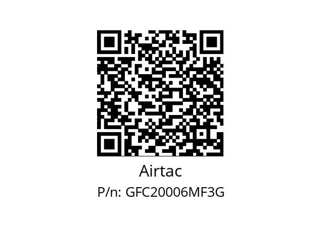  FR.L GFC20006-M-F3 Airtac GFC20006MF3G