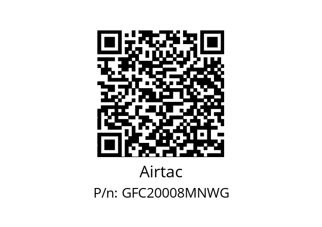  FR.L GFC20008-M-N 5μ Airtac GFC20008MNWG