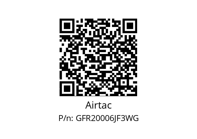  F&R GFR20006-J-F3 5μ Airtac GFR20006JF3WG