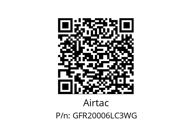  F&R GFR20006-L-C3 5μ Airtac GFR20006LC3WG