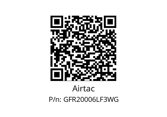  F&R GFR20006-L-F3 5μ Airtac GFR20006LF3WG