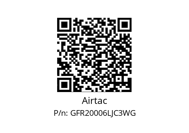  F&R GFR20006-L-J-C3 5μ Airtac GFR20006LJC3WG