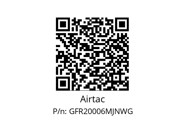  F&R GFR20006-M-J-N 5μ Airtac GFR20006MJNWG