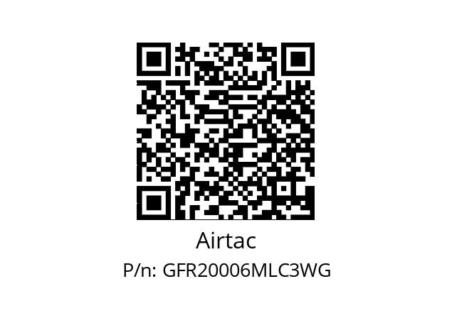  F&R GFR20006-M-L-C3 5μ Airtac GFR20006MLC3WG