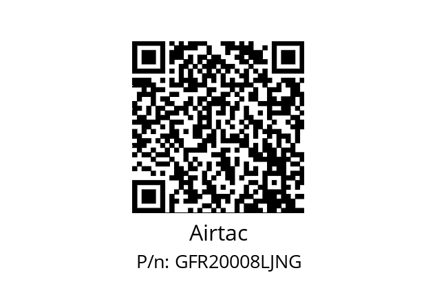  F&R GFR20008-L-J-N Airtac GFR20008LJNG