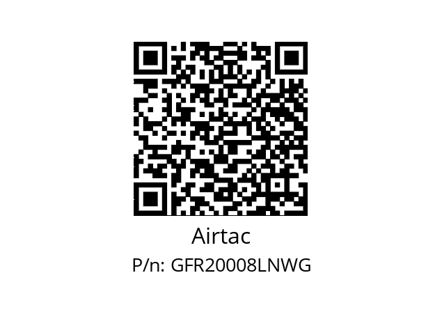  F&R GFR20008-L-N 5μ Airtac GFR20008LNWG