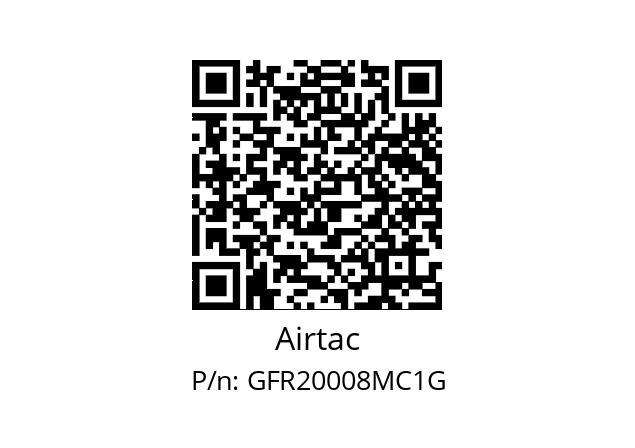  F&R GFR20008-M-C1 Airtac GFR20008MC1G