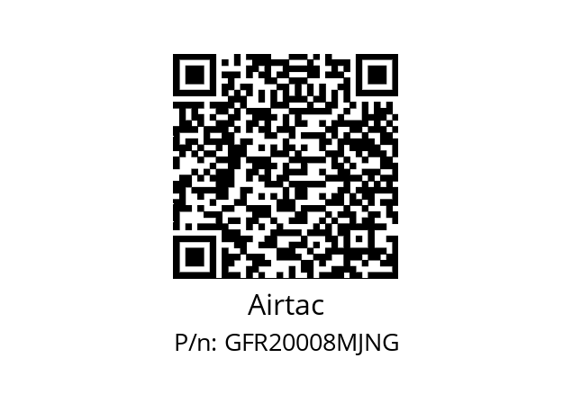  F&R GFR20008-M-J-N Airtac GFR20008MJNG