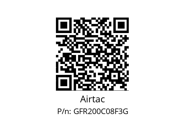  F&R GFR200C08-F3 Airtac GFR200C08F3G