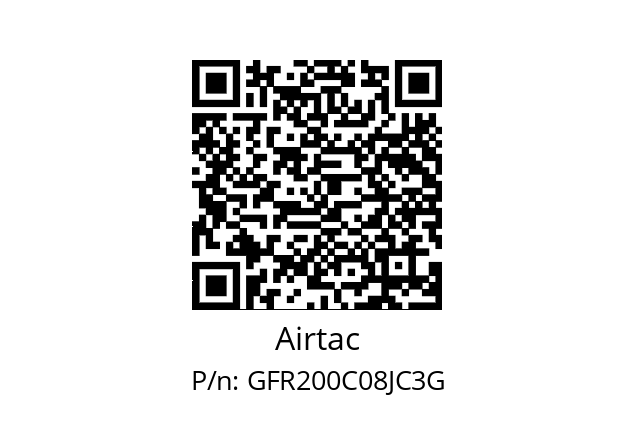 F&R GFR200C08-J-C3 Airtac GFR200C08JC3G