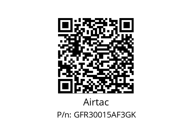  F&R GFR30015-A-F3-K Airtac GFR30015AF3GK