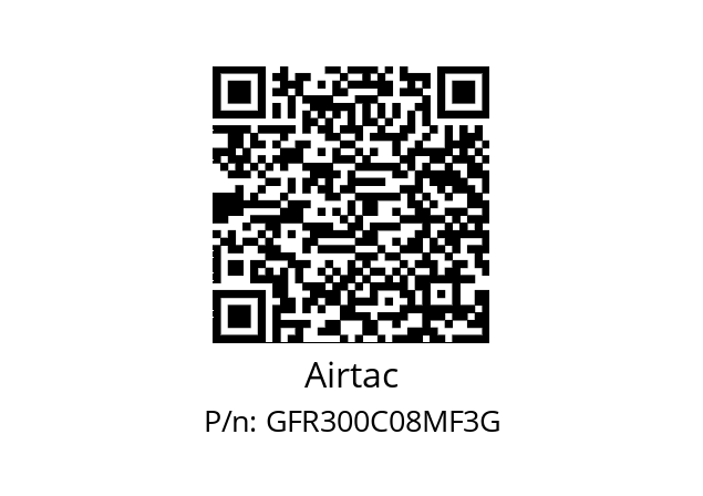  F&R GFR300C08-M-F3 Airtac GFR300C08MF3G